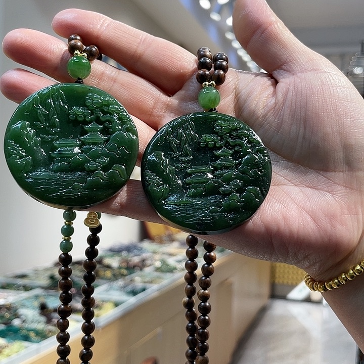 【闪购商品】和田玉（糖玉）颈饰未镶嵌