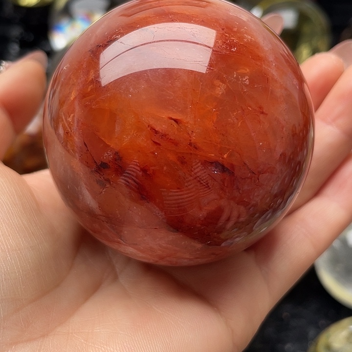 珠宝半成品未镶嵌水晶有矿坑