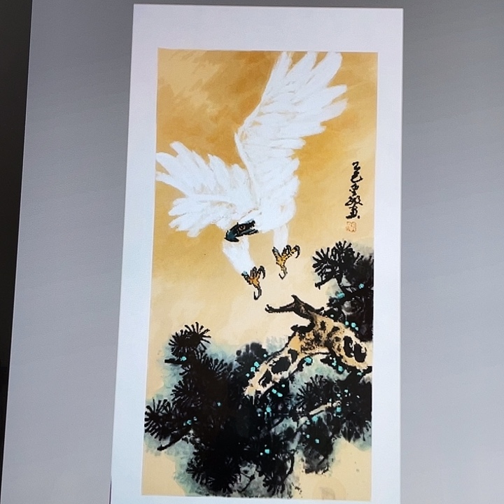 国画张圣敏先生纯手绘作品