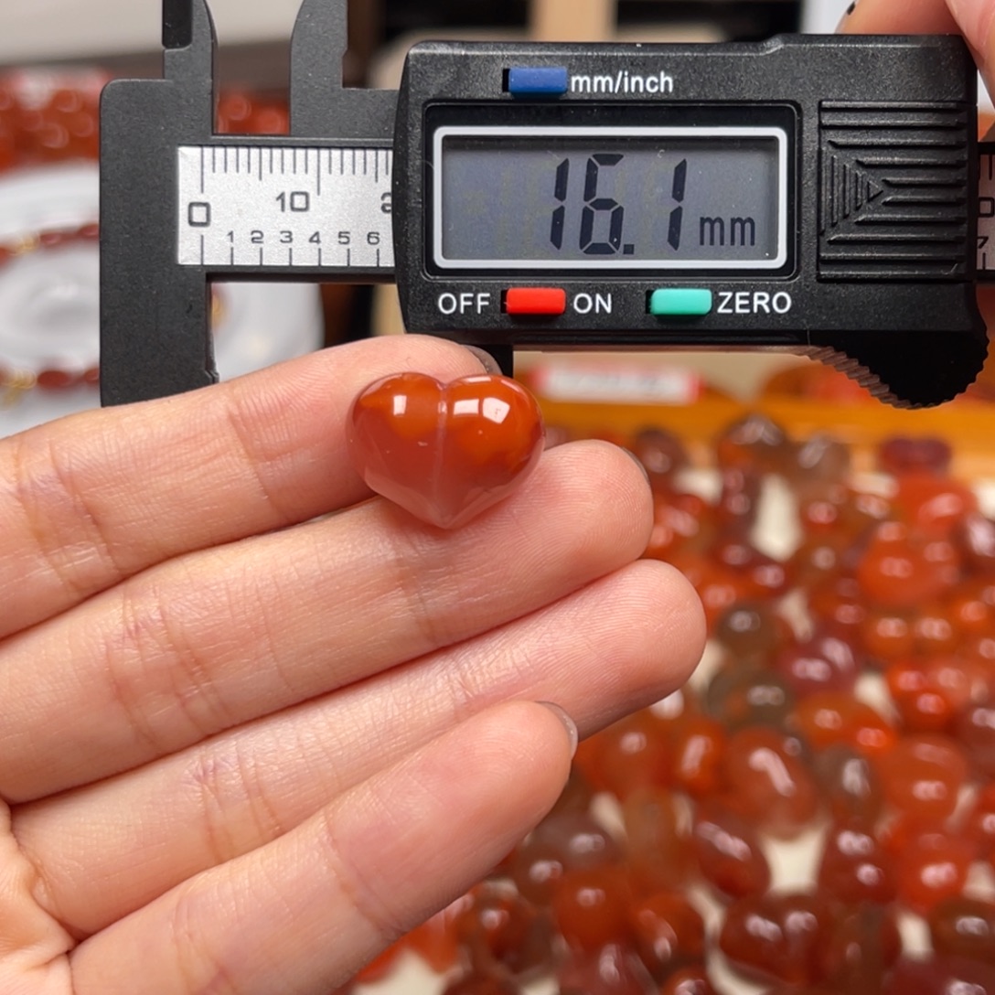 南红玛瑙未镶嵌吊坠(不含链)