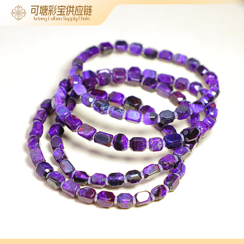 南非舒俱来 凝胶皇家紫 舒俱来刻面手串合集KTCB-4770/多样性发一