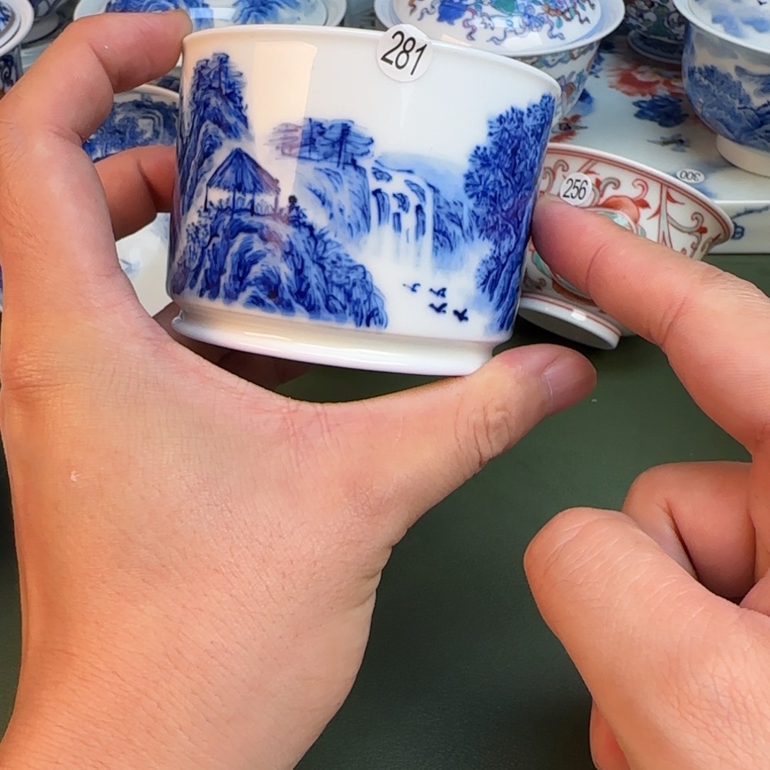 彦祖纯手工手绘茶具281