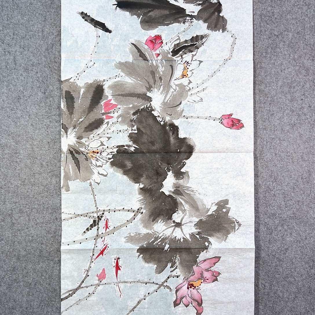 国画047 牡丹花盛开的季节