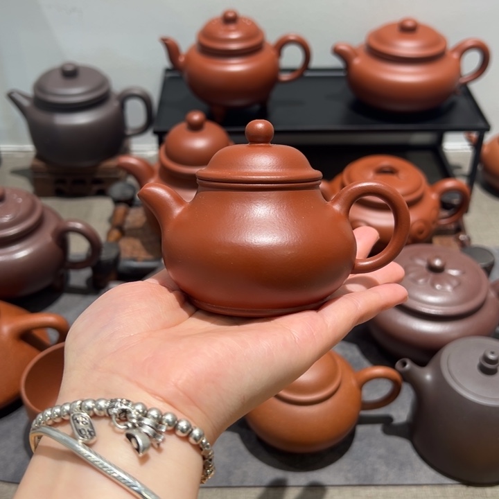 紫砂茶壶宜兴黄龙山紫砂壶