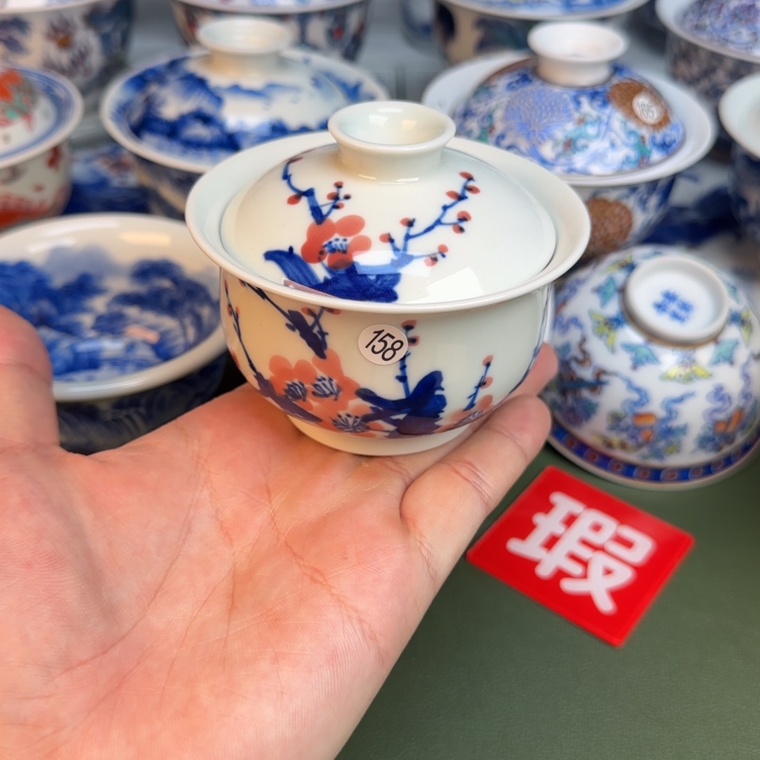 彦祖纯手工手绘茶具158