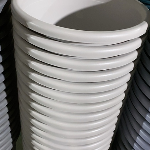 树脂四季9号灰白无托4个