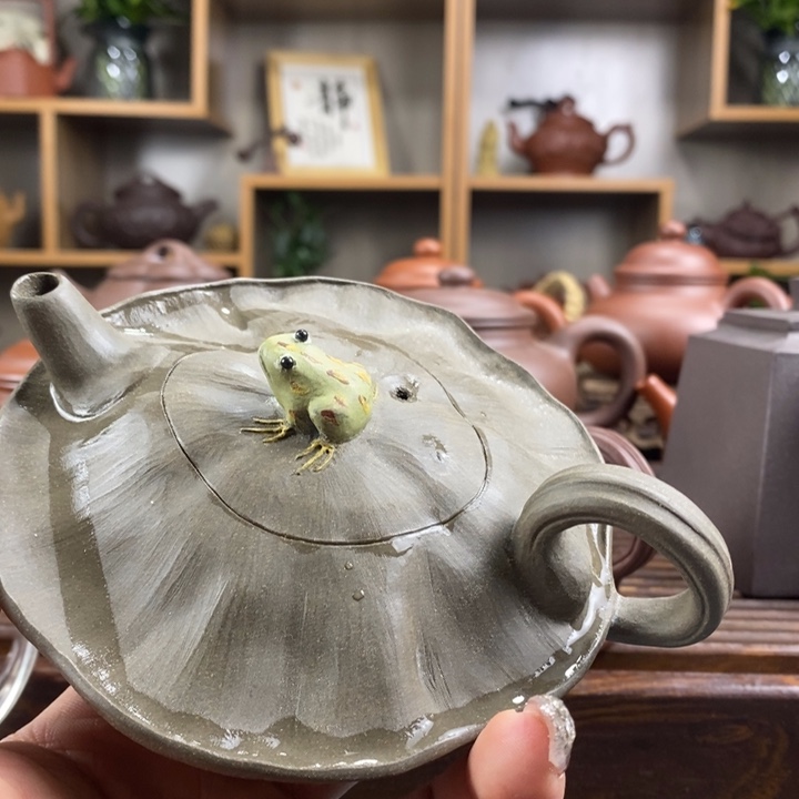 紫砂茶壶雲**雨原矿紫砂壶