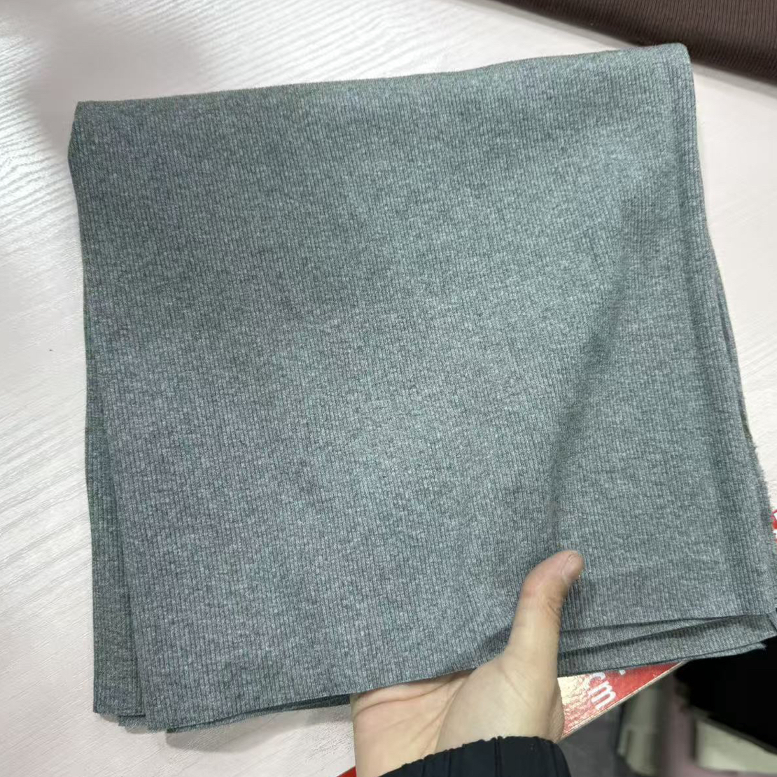 布料中灰2×2螺纹0.5米