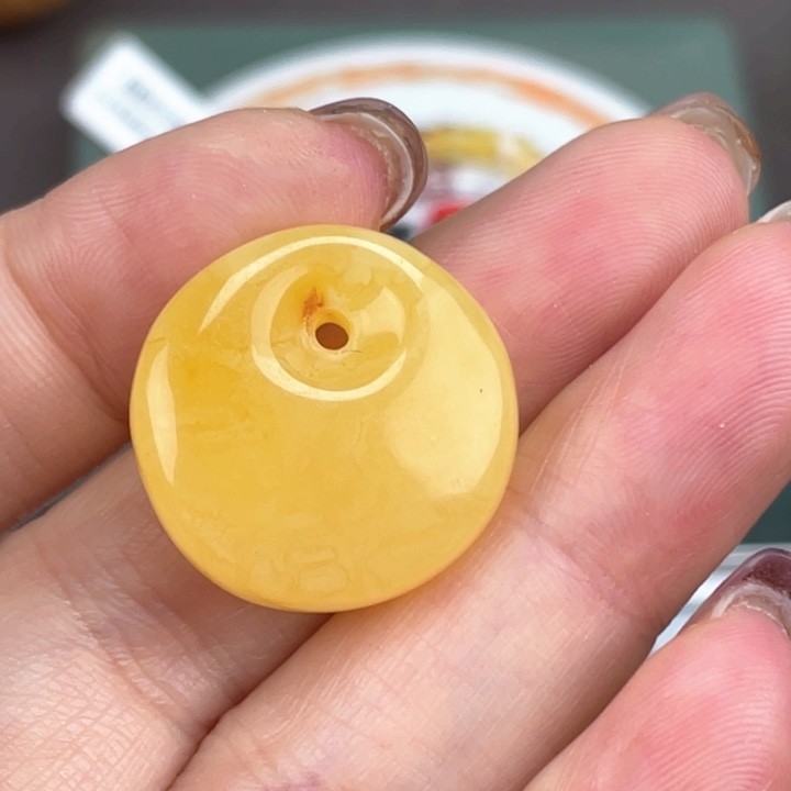 琥珀裸石未镶嵌微瑕4色759