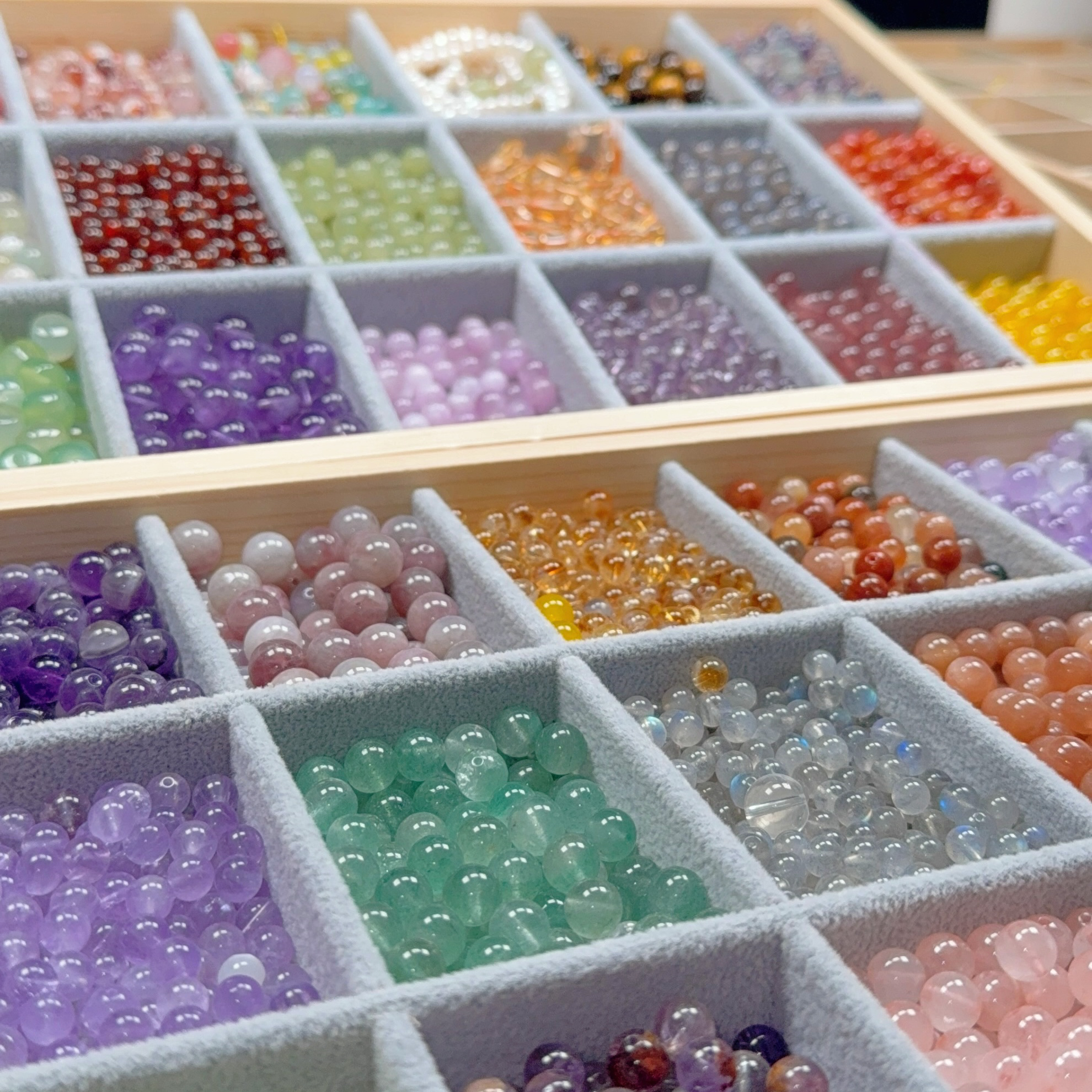 天然水晶玛瑙玉石散石DIY手链手串散珠多样性