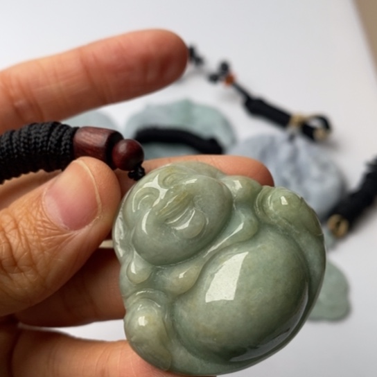 翡翠未镶嵌挂件翡翠