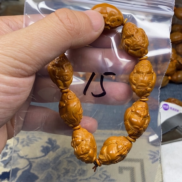 橄榄核手串/手链橄榄核雕工艺手串