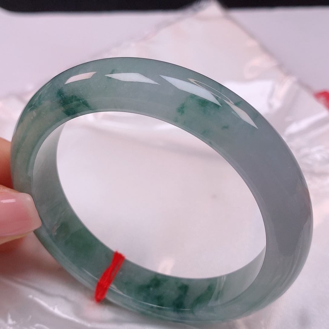 【闪购商品】未镶嵌手镯翡翠57翡翠手镯