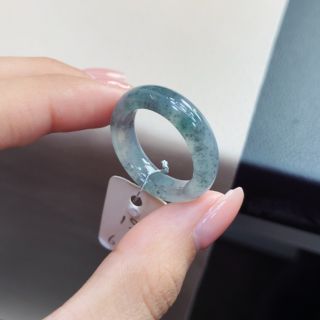 未镶嵌戒圈翡翠8号