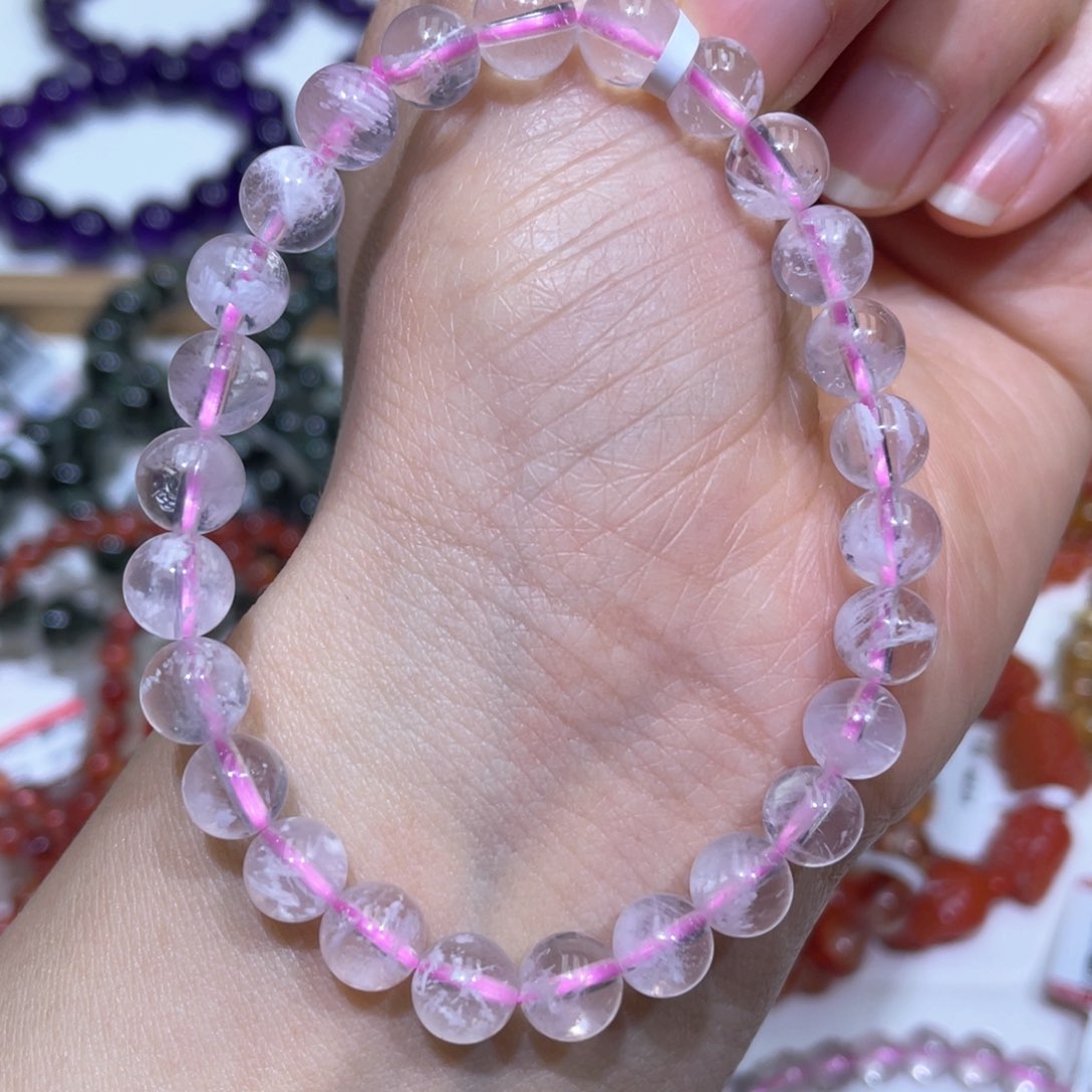 水晶手链未镶嵌手串