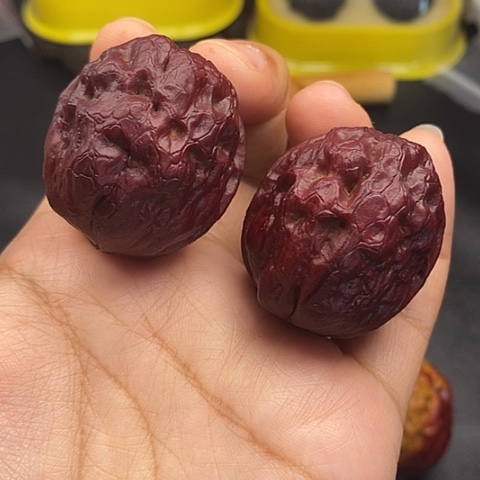 文玩核桃把件40尺疙瘩包