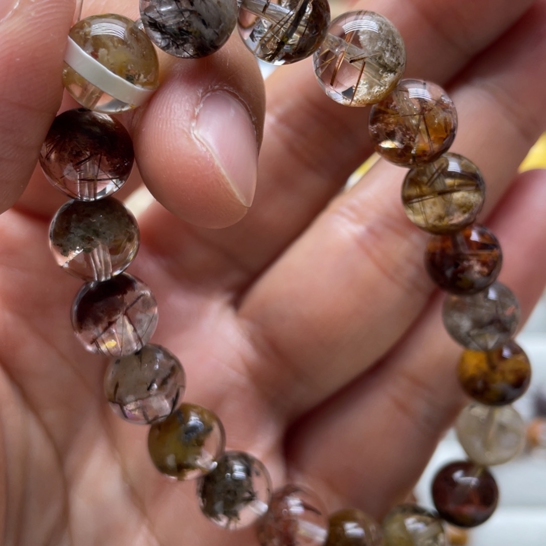 未镶嵌手链水晶连连发