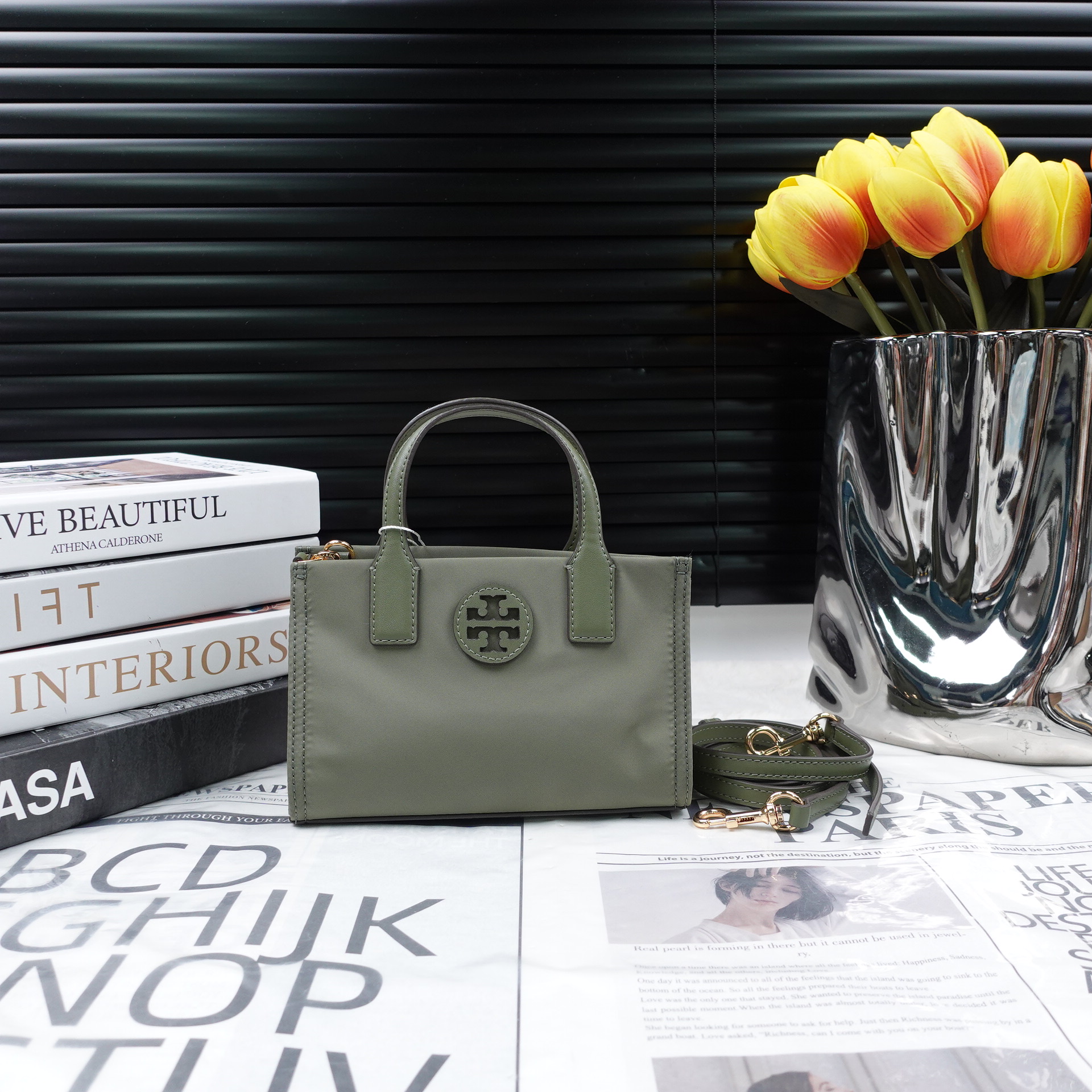 95新 TORY BURCH/汤丽柏琦 单肩包/T_ZY0000  T20299331
