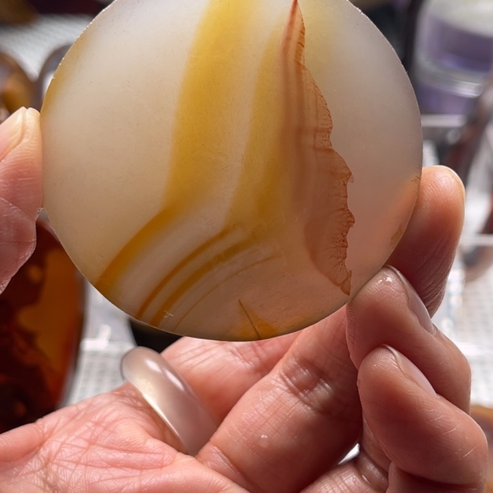 玛瑙/玉髓未镶嵌吊坠(不含链)