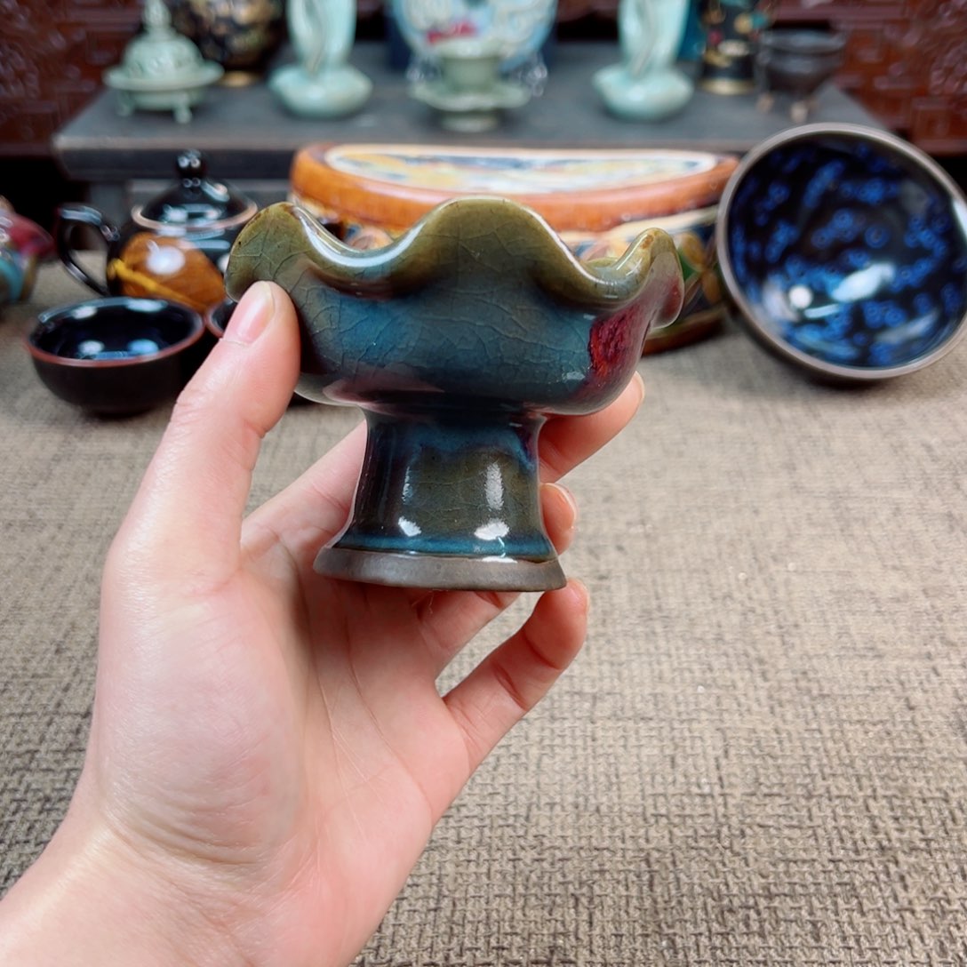 Lao窑瓷直播间陶瓷艺术品正能量