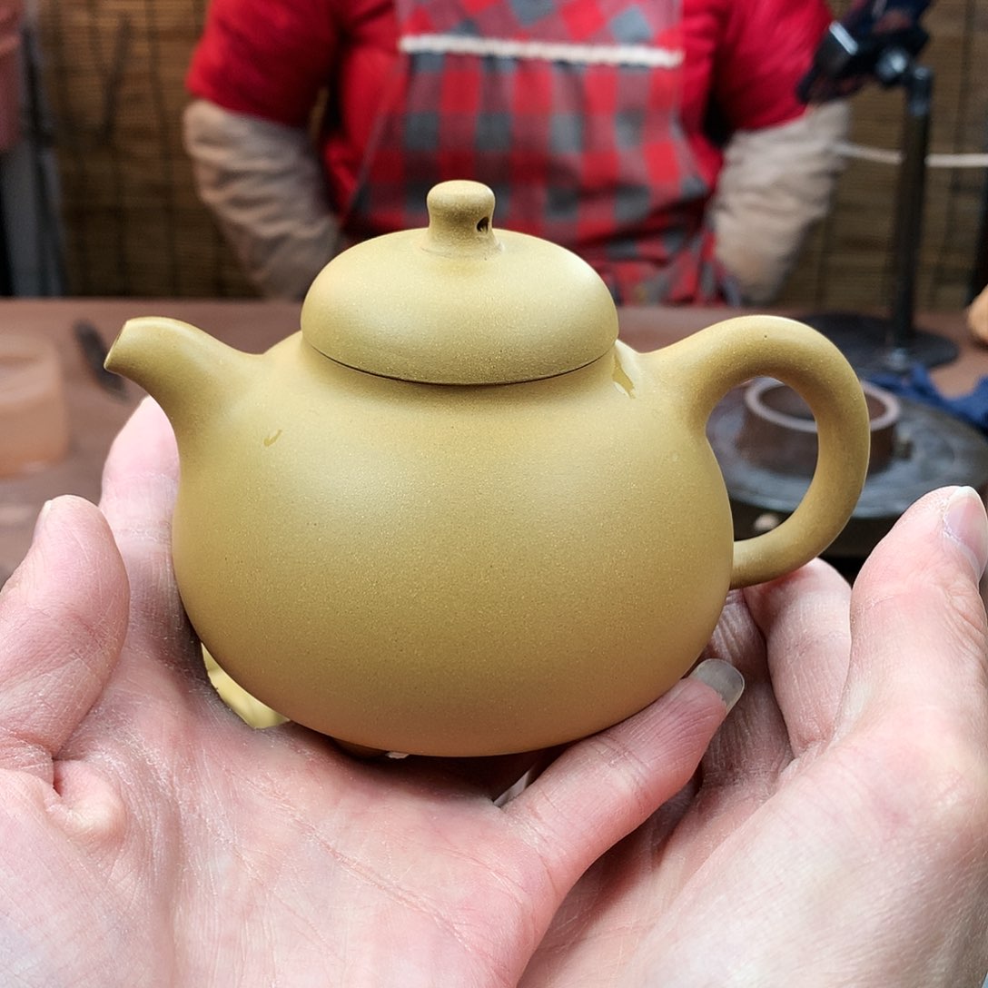 紫砂茶壶乳钉 段泥