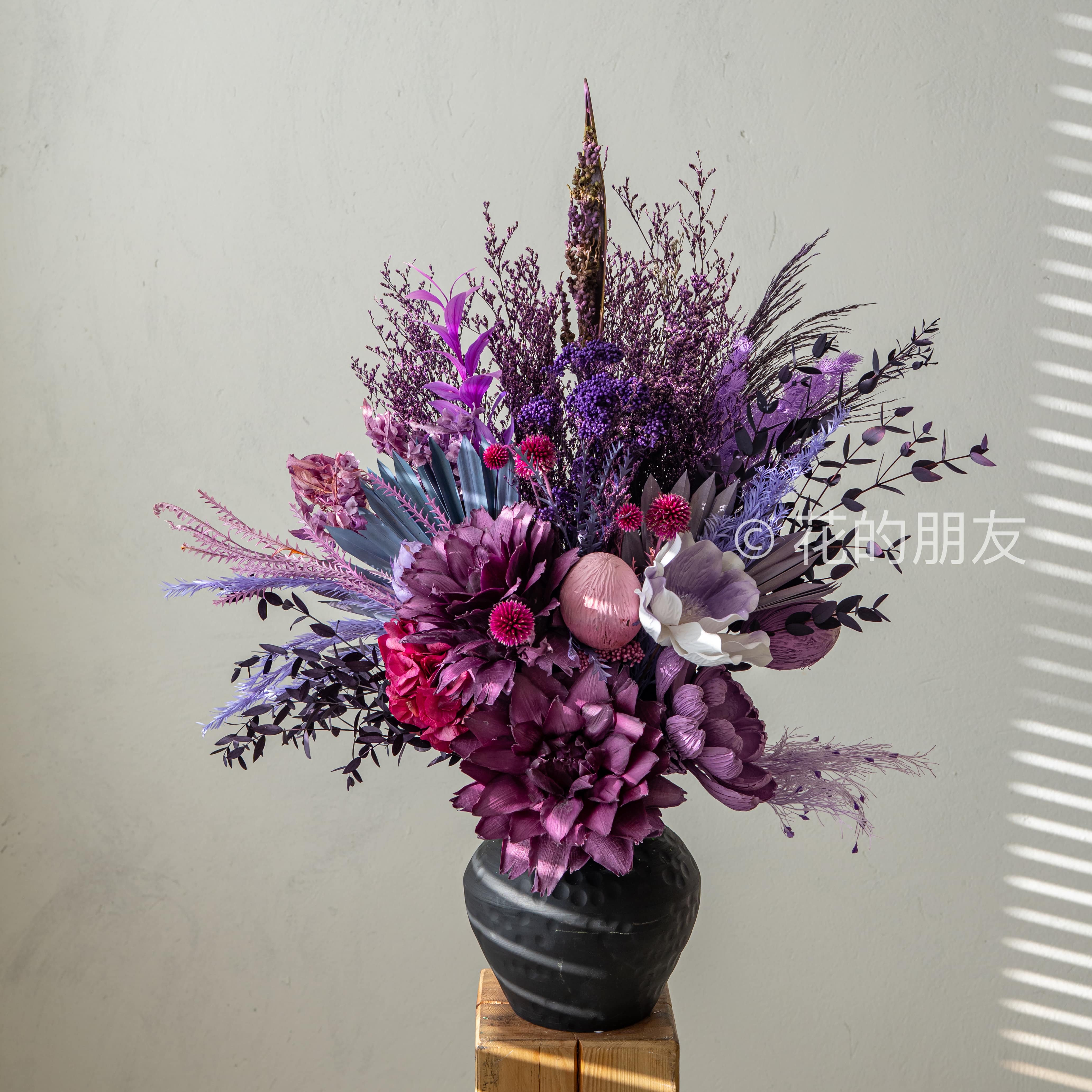 【万紫千红】开花洋蓟温馨氛围家居摆件