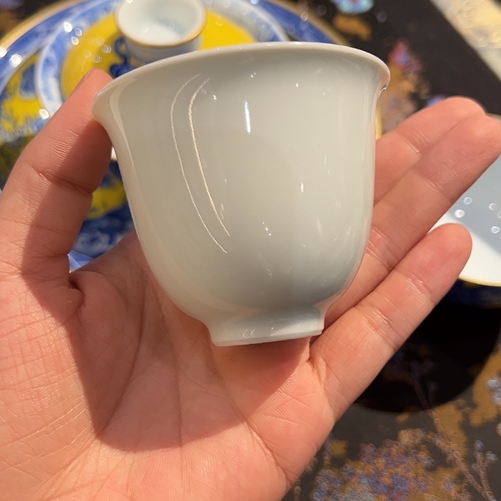 堂钟正窑柴窑糯米胎玛瑙釉