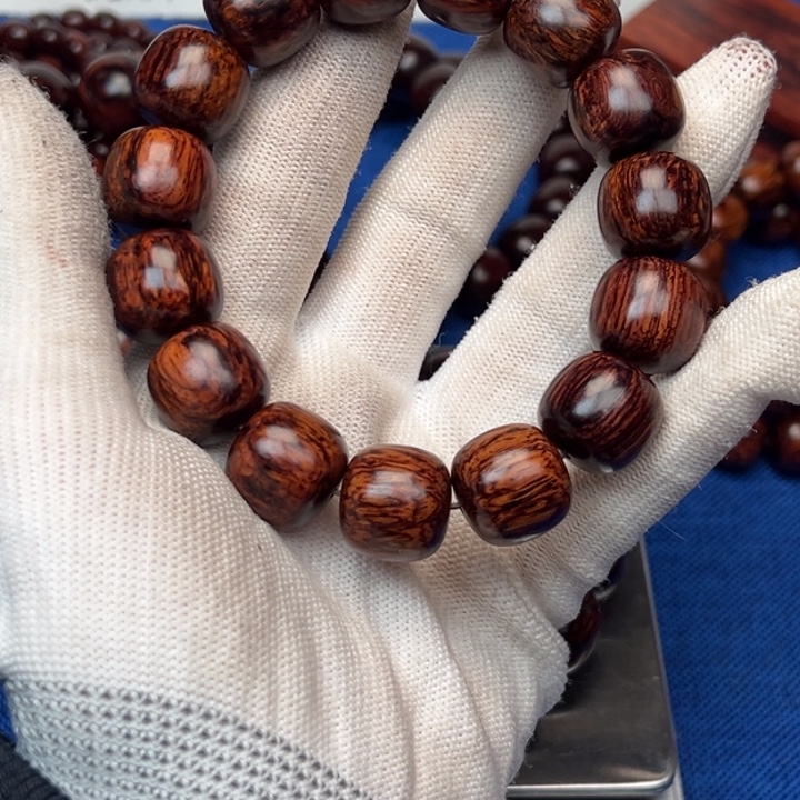 用***9花梨木类红降1516老型黑金满油单圈