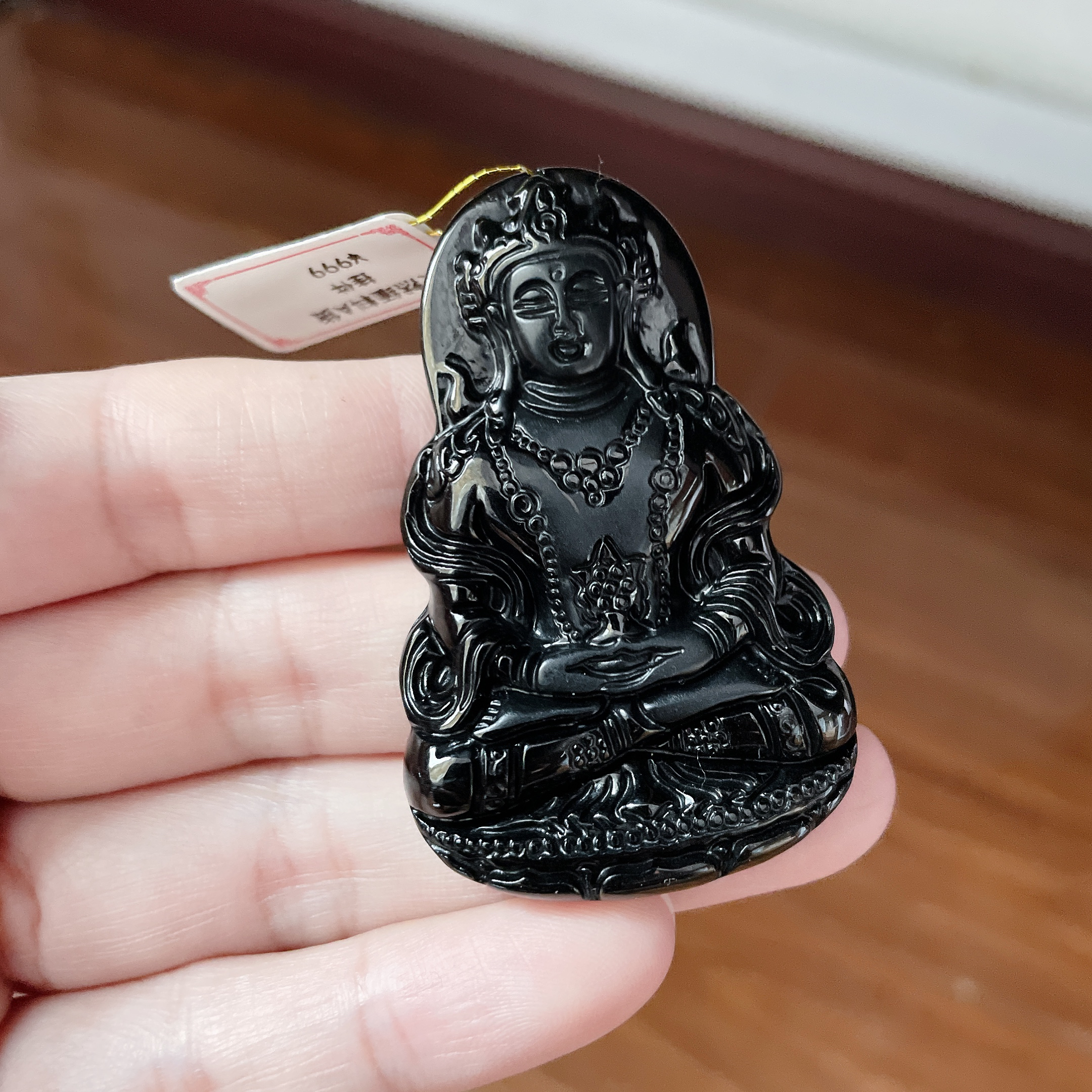天然翡翠 渡目挂件A258