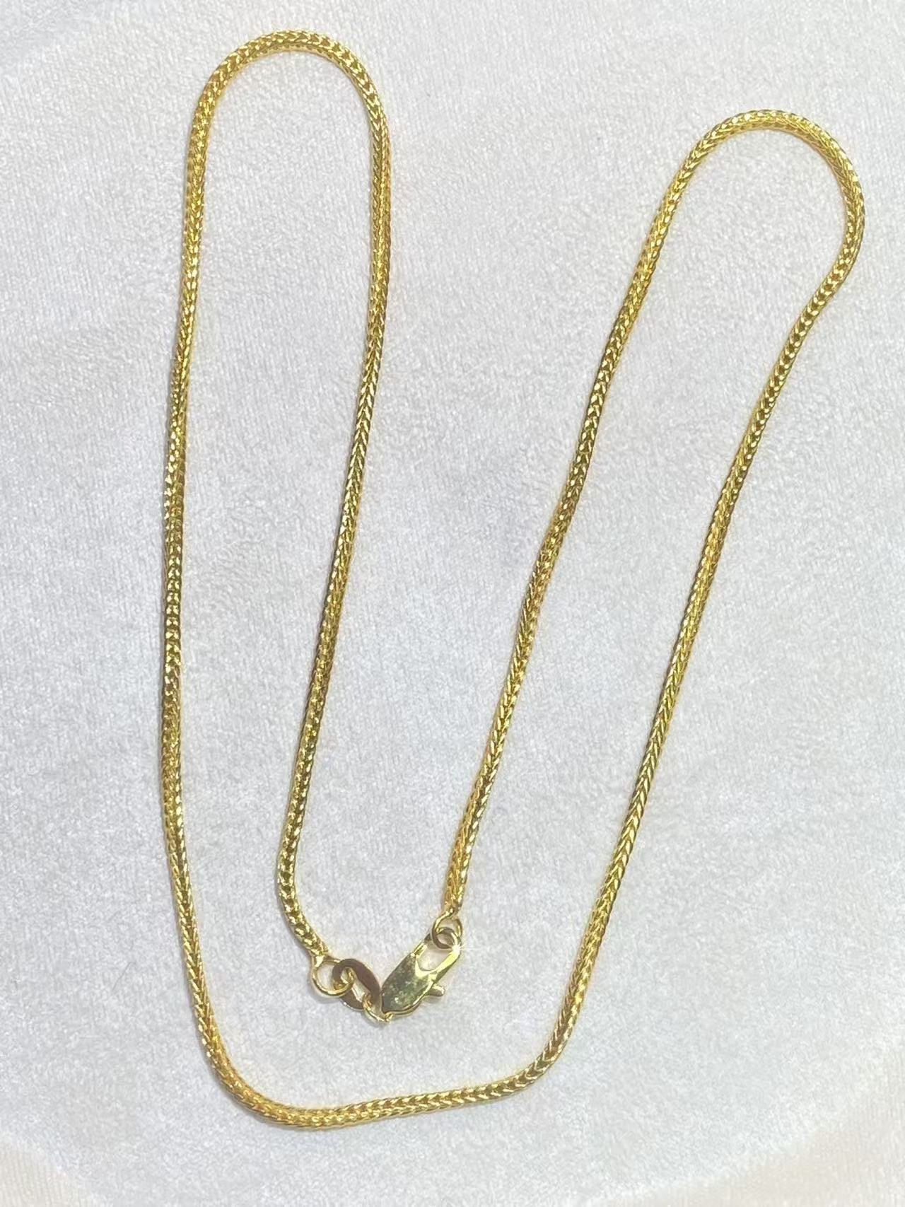 项链 【米米甄选 高端大气】黄色项链 X-1841