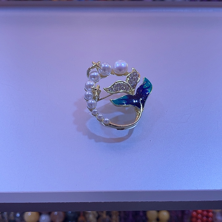 未镶嵌胸针淡水珍珠17