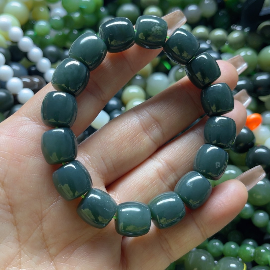 和田玉手链未镶嵌