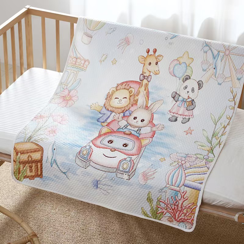 80*100cm母婴可水洗两用隔尿床垫针织吸水通用透气防水垫姨妈期