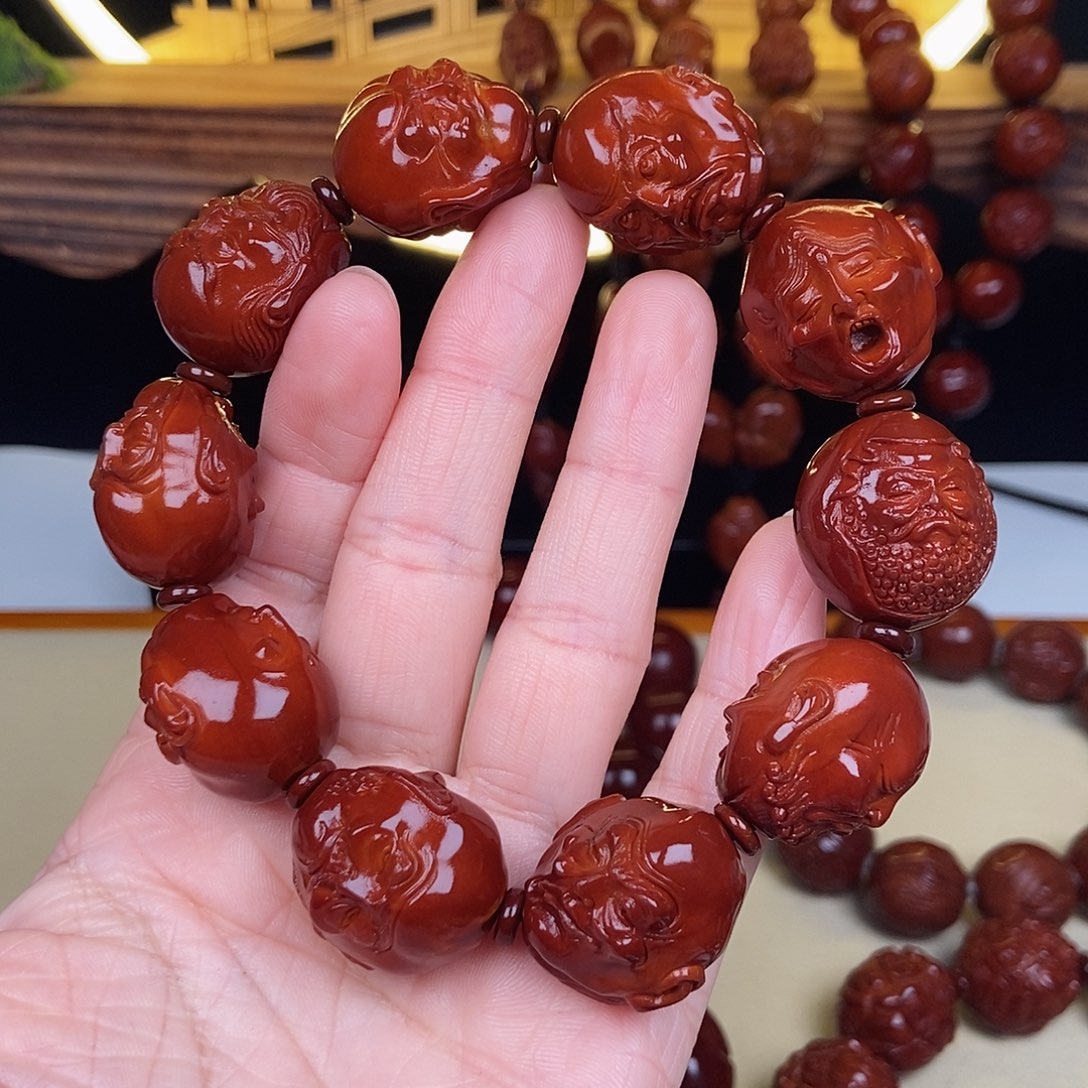 橄榄核吊坠.**u写实罗汉