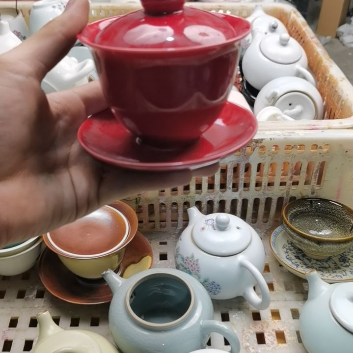 茶壶公道杯盖碗茶杯茶壶
