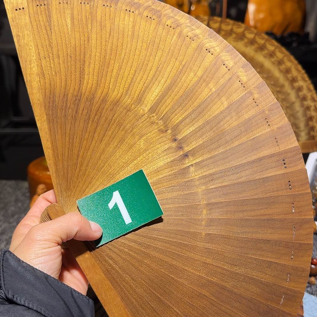 金丝楠金丝楠木扇子