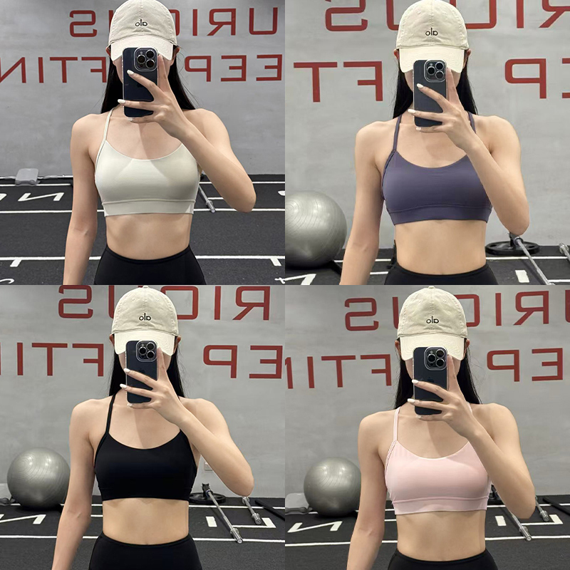 女士裸感塑形运动背心吊带 J14001U