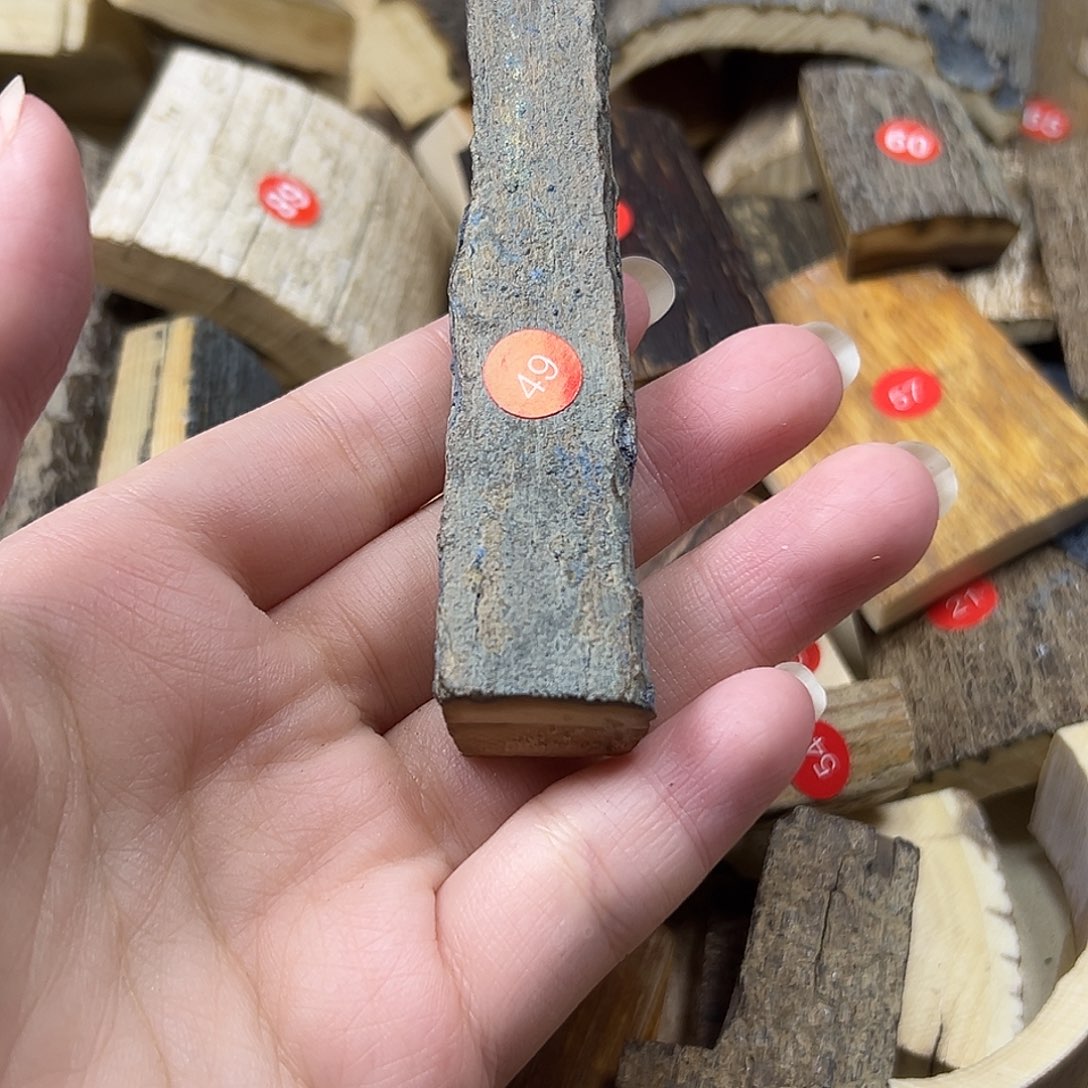 大***秋猛犸象牙手串/手链/手镯猛犸原材料边角料大块料