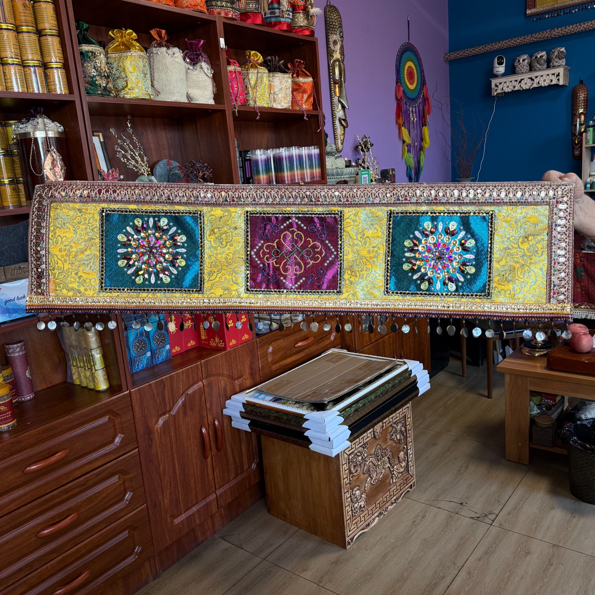 民族风门口装饰挂画