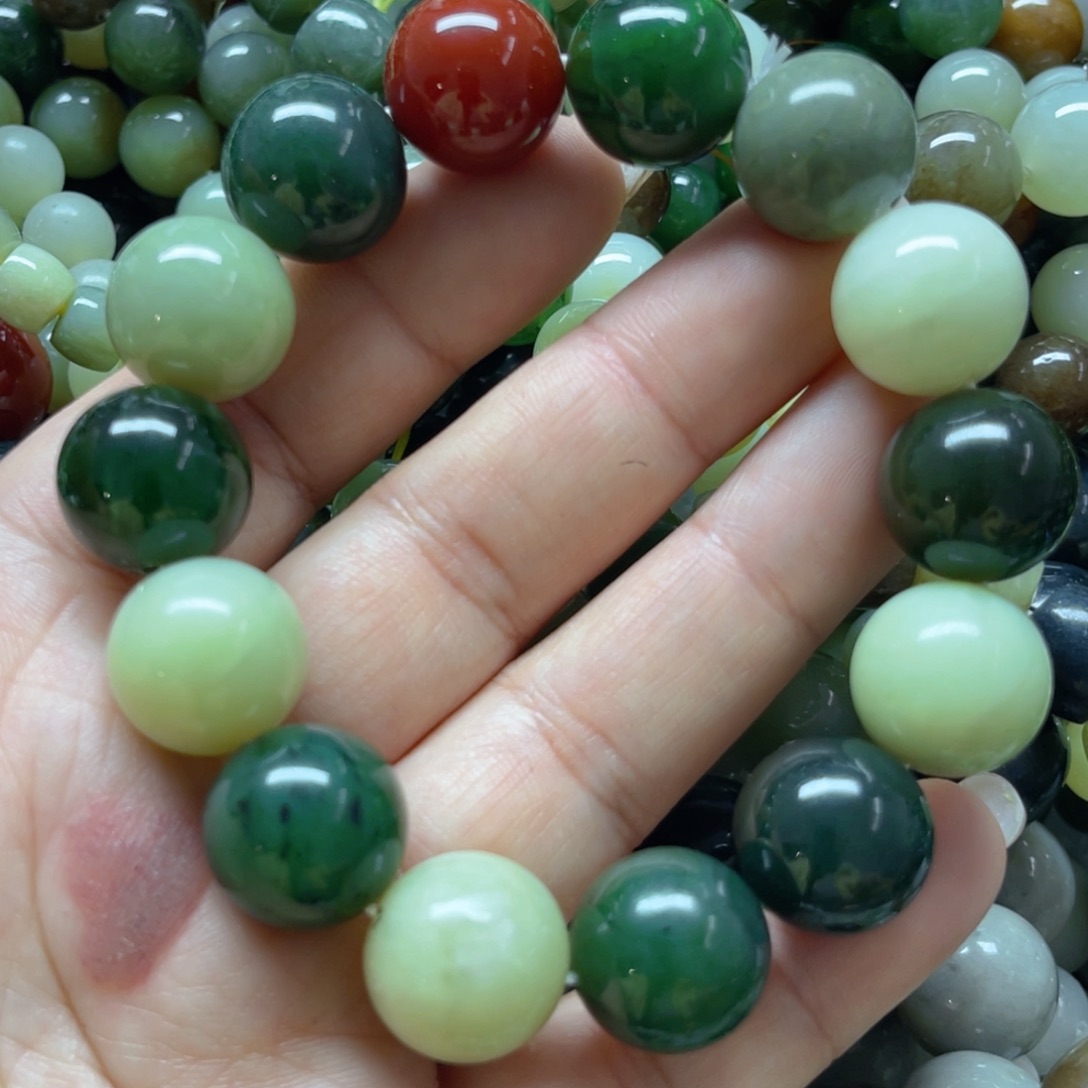 和田玉手链未镶嵌