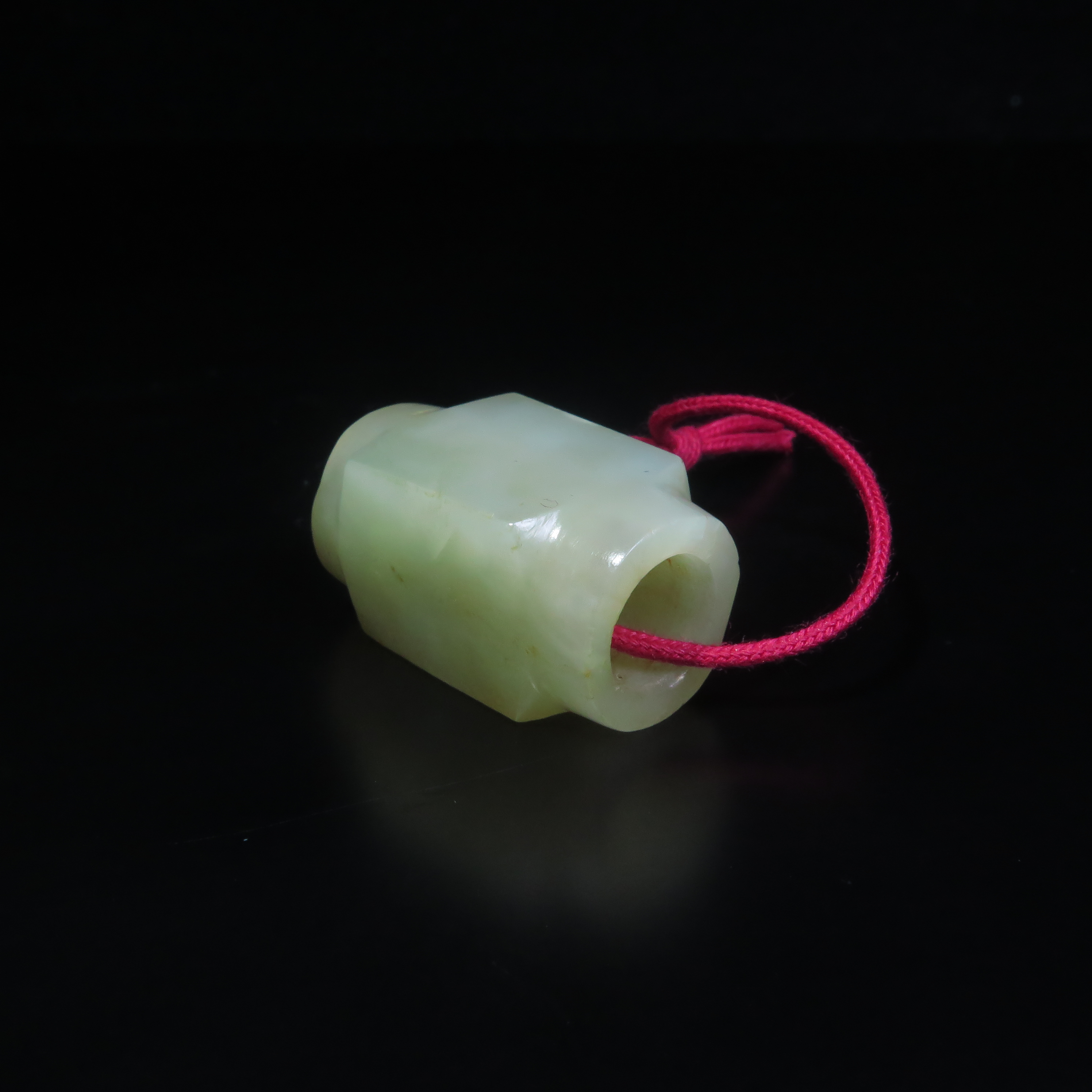 晚明琮式玉勒/MZ618725/和田玉/民族文物