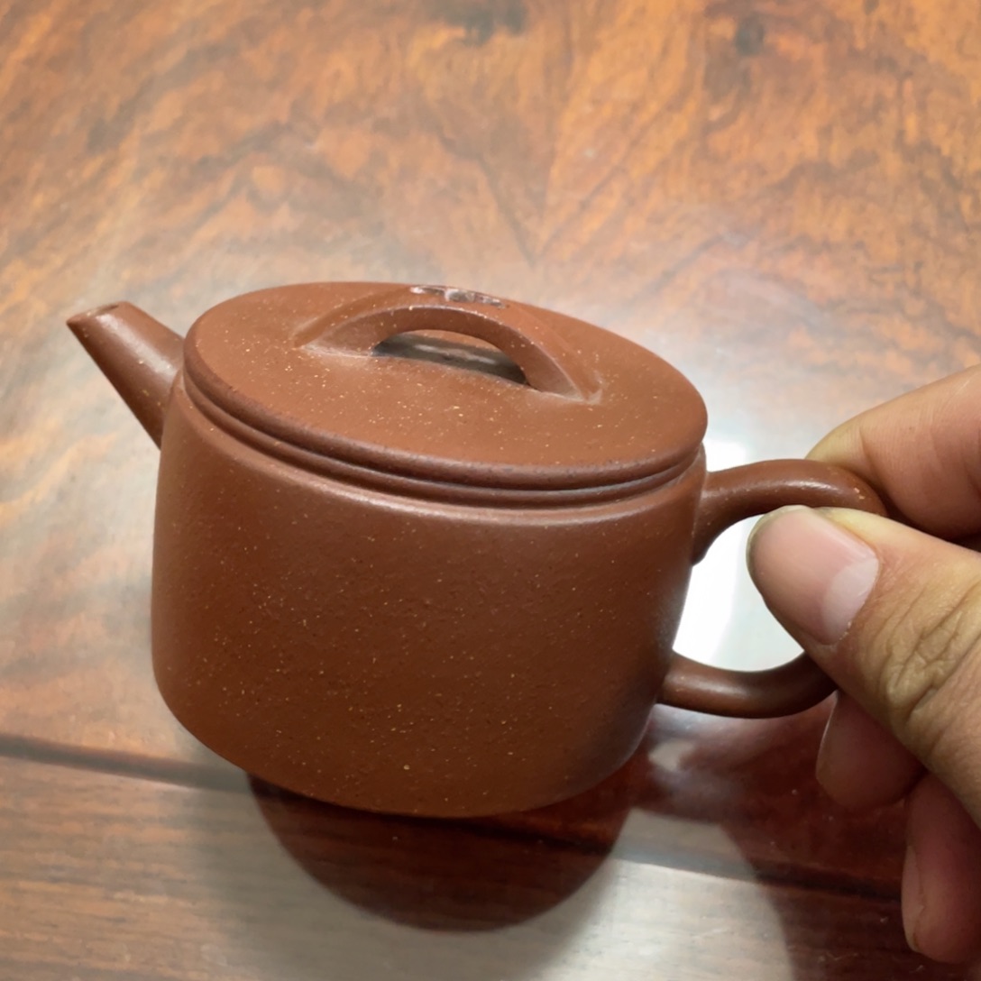 紫砂茶壶糊*红降坡汉瓦