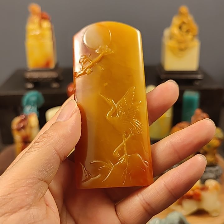 寿山石嘉****n印章印章印章