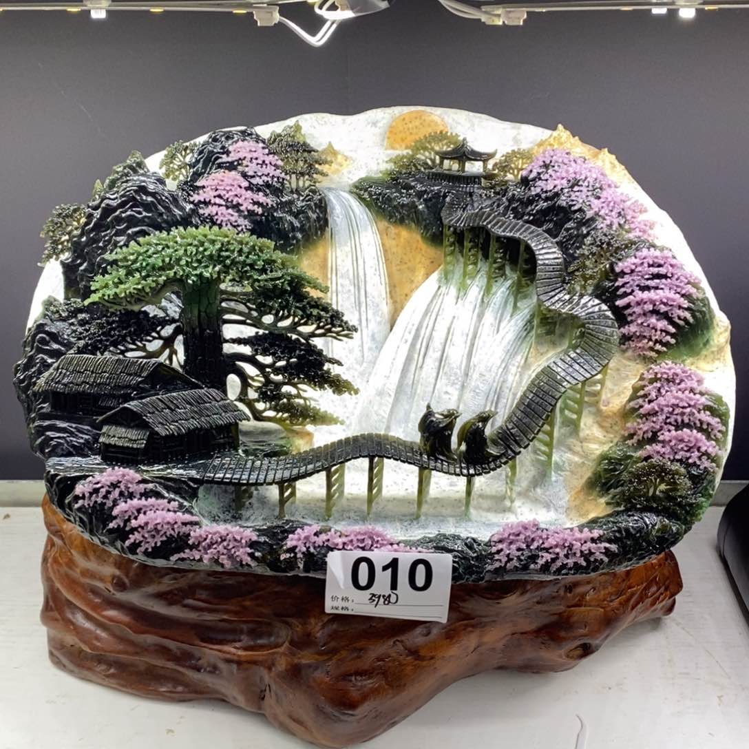 【闪购商品】绿泥石云母质玉（岫岩玉）珠宝奇石未镶嵌