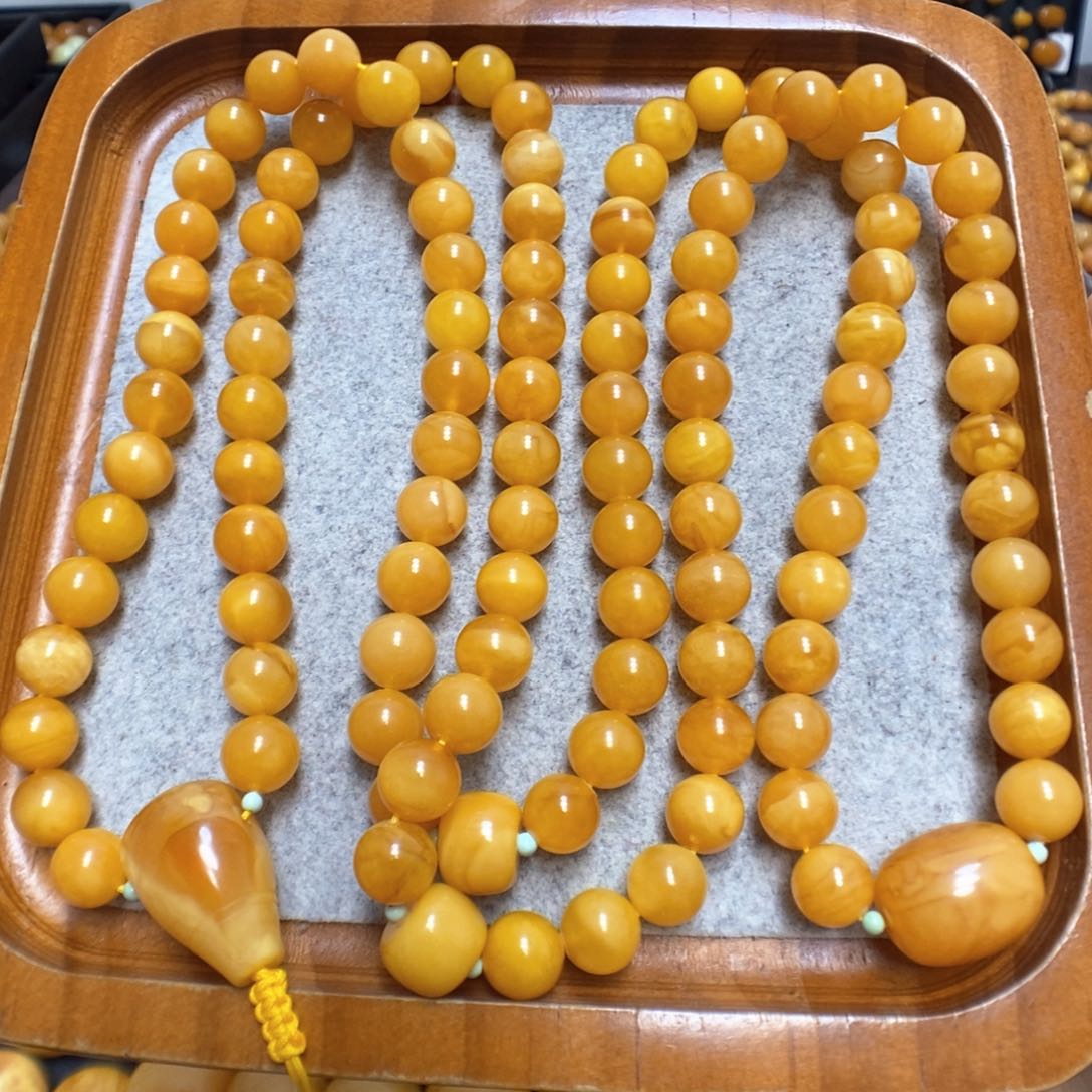 蜜蜡手链未镶嵌蜜蜡