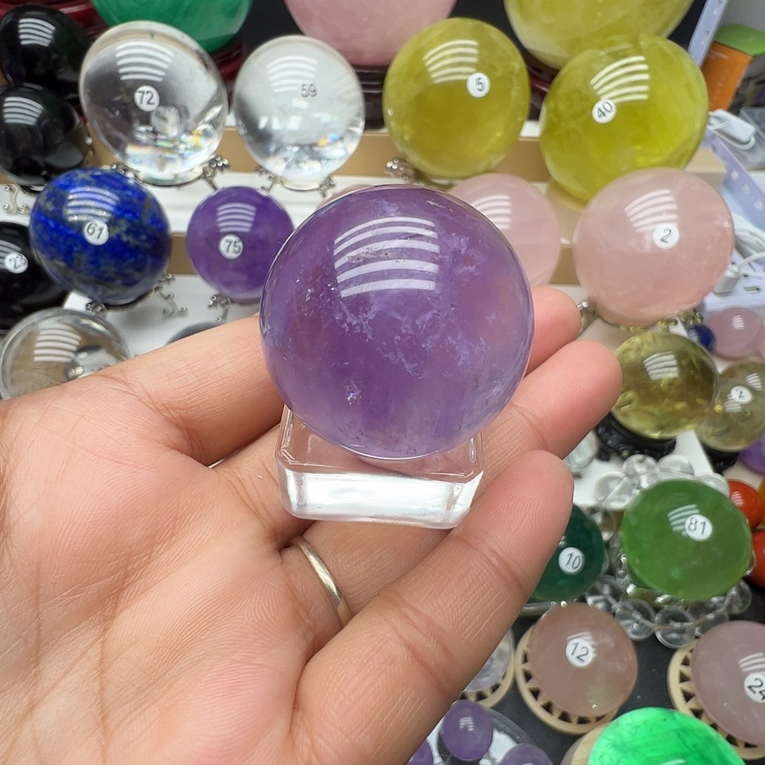 水晶未镶嵌珠宝半成品
