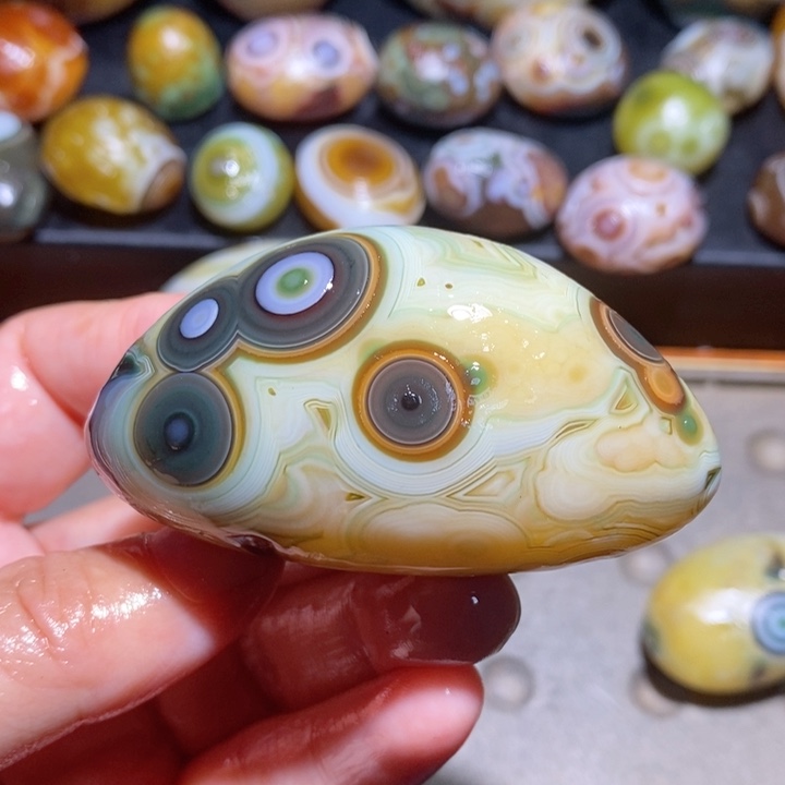 未镶嵌玛瑙/玉髓珠宝半成品30