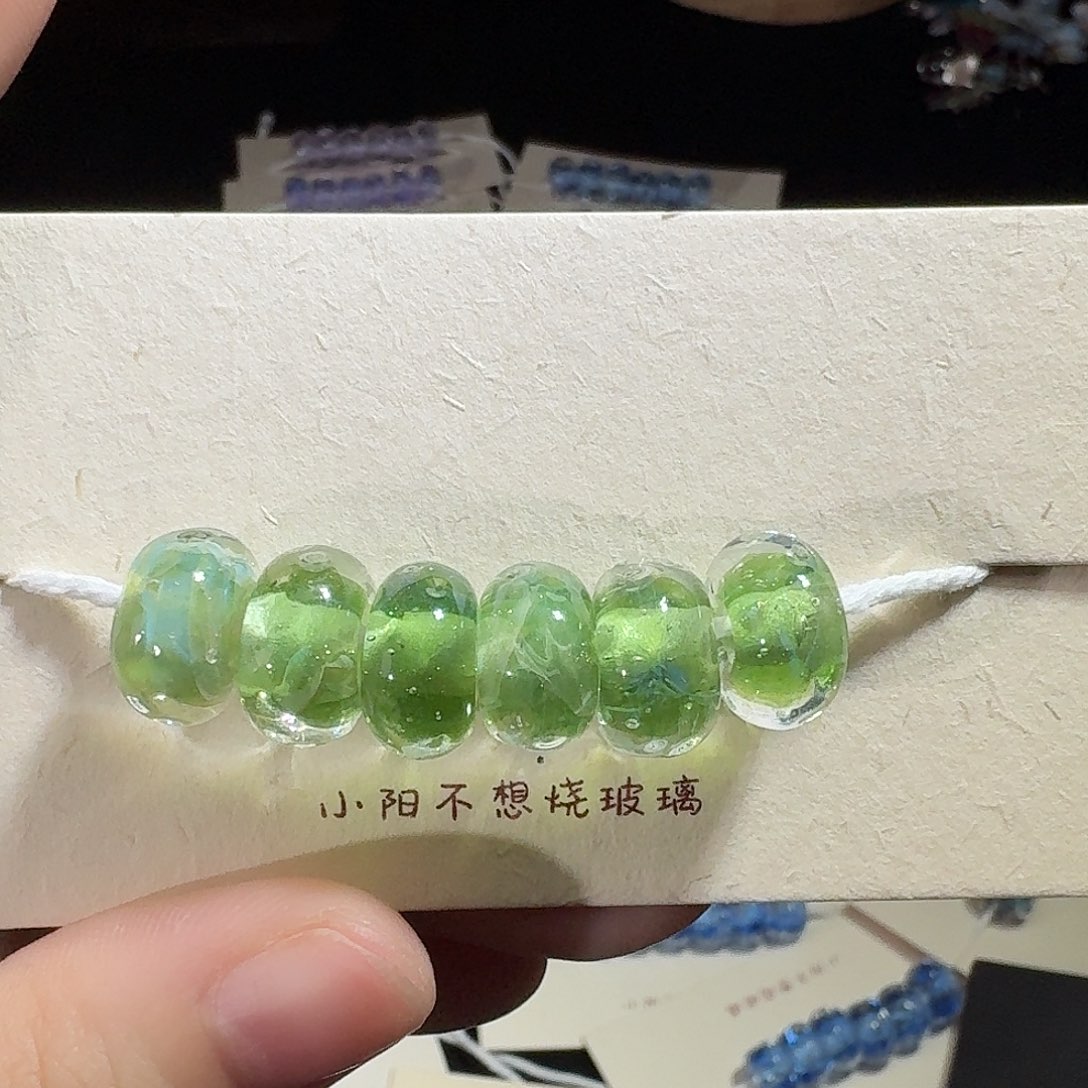 颈饰玻璃琉璃珠珠143