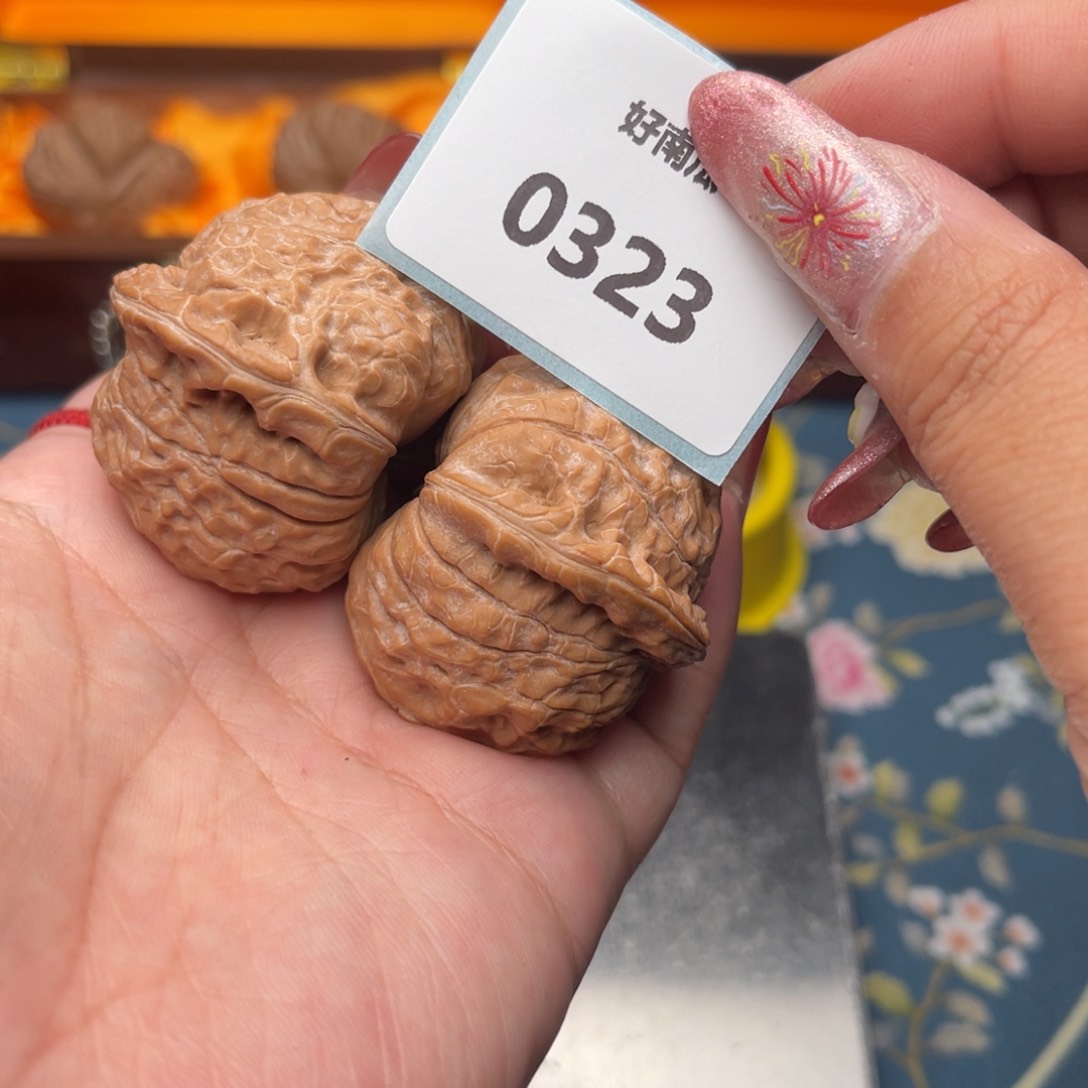 文玩核桃把件南瓜墩42.0323