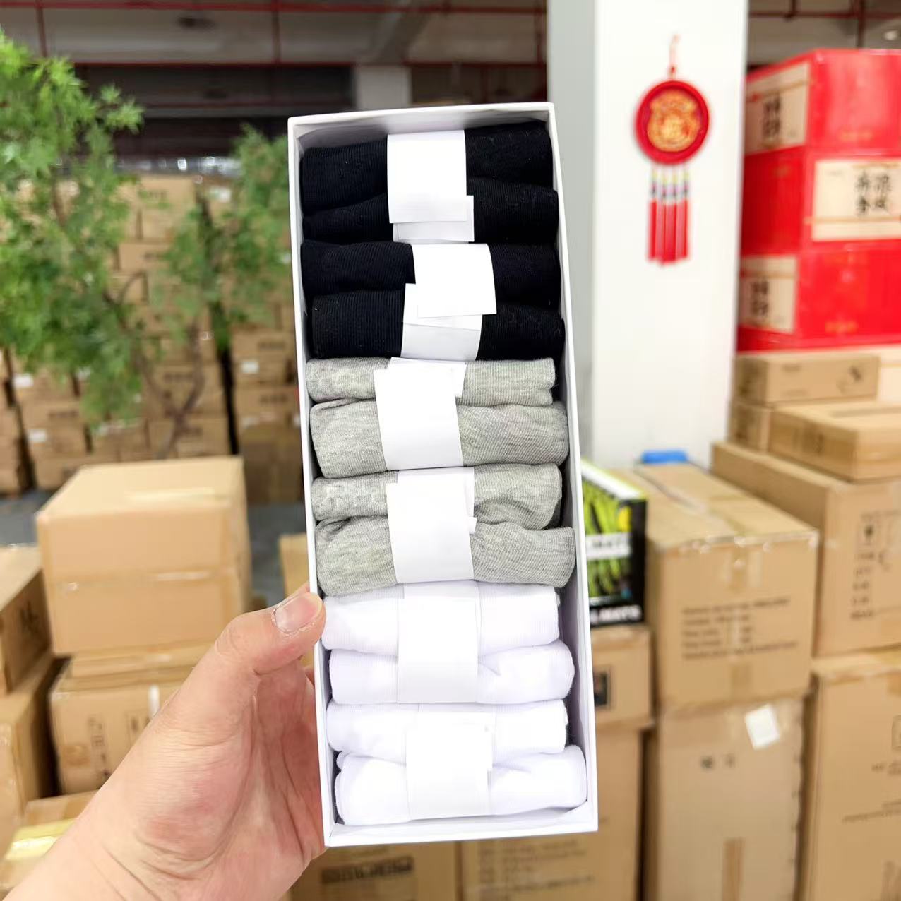 定制款！新疆长绒棉10A级抗菌四季款袜